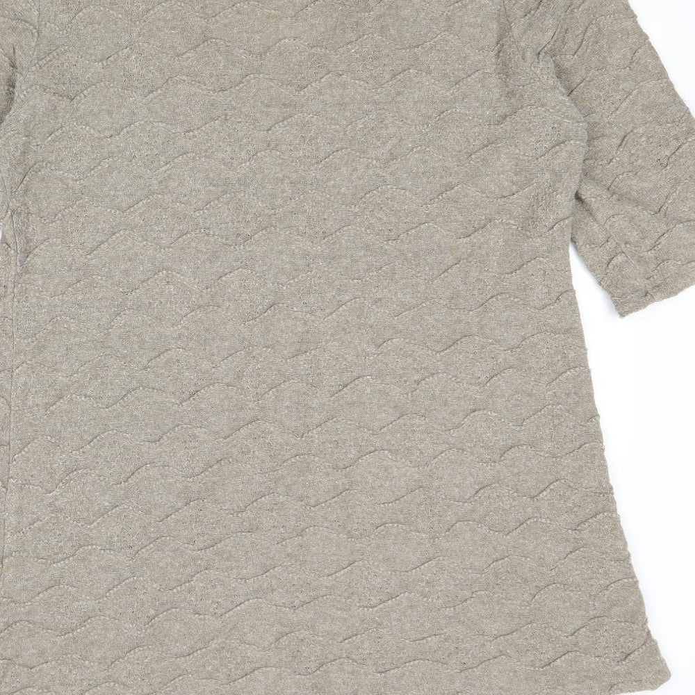 Womens UK Size 18 James Lakeland Beige Pullover Jumper