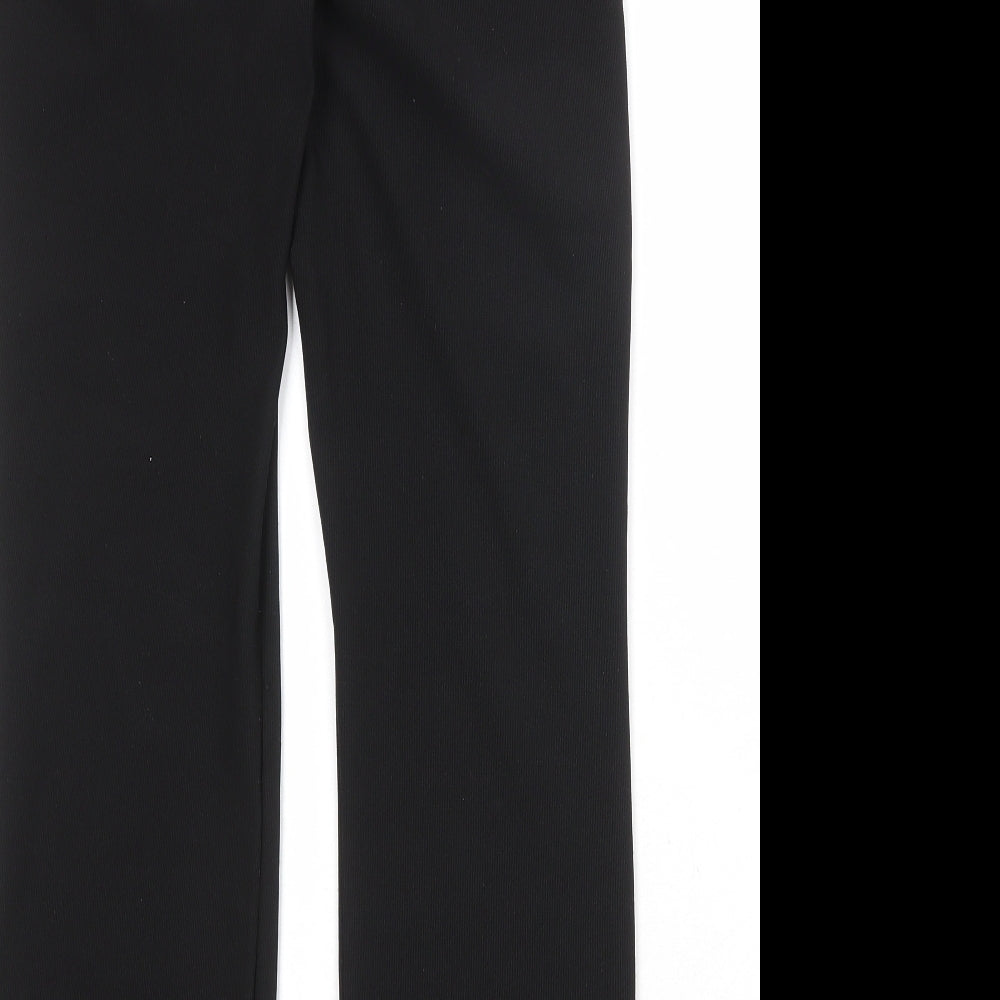 Womens UK Size 10 Bonmarché Regular Fit Black Trousers