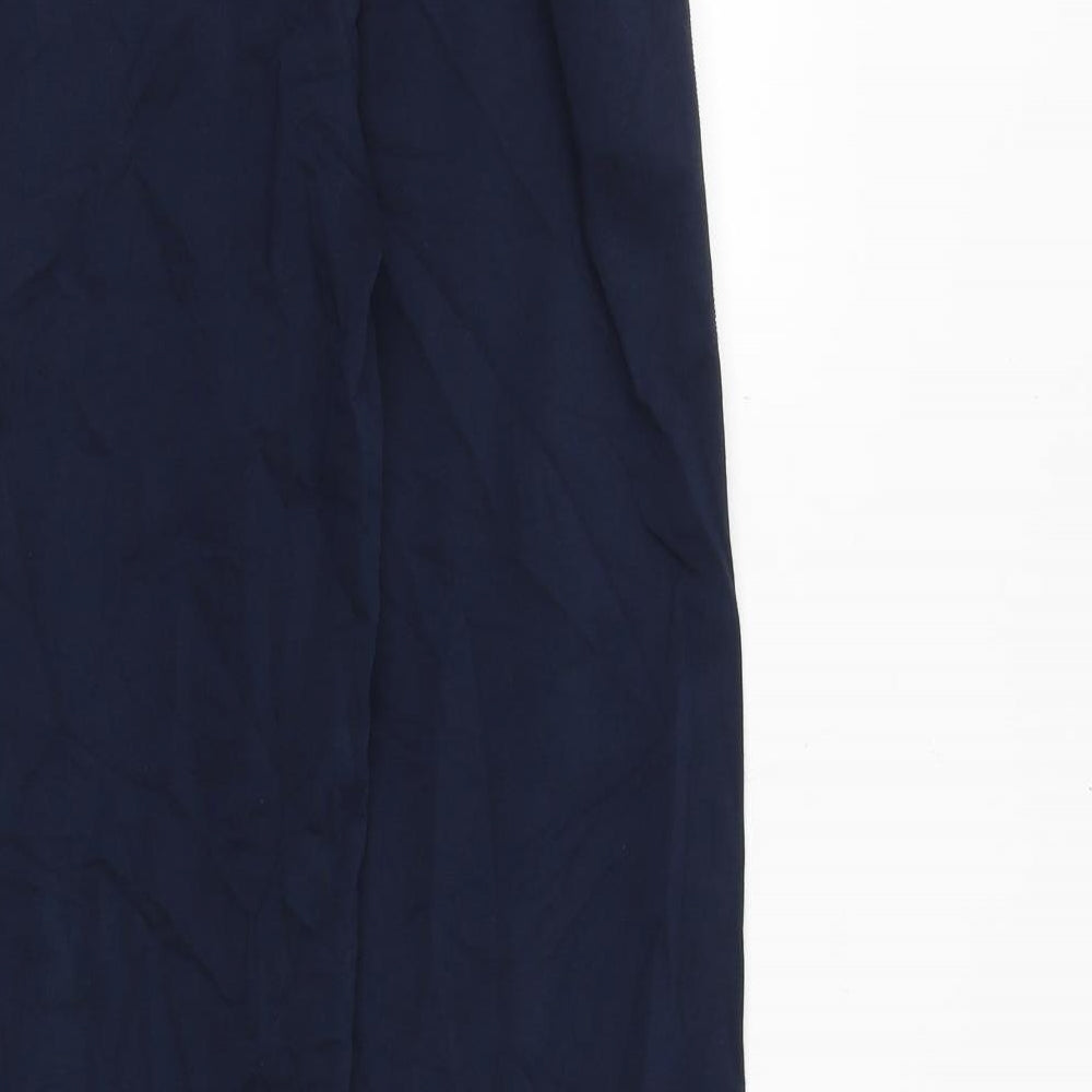 Womens UK Size 6 Marks and Spencer Regular Fit Blue Trousers