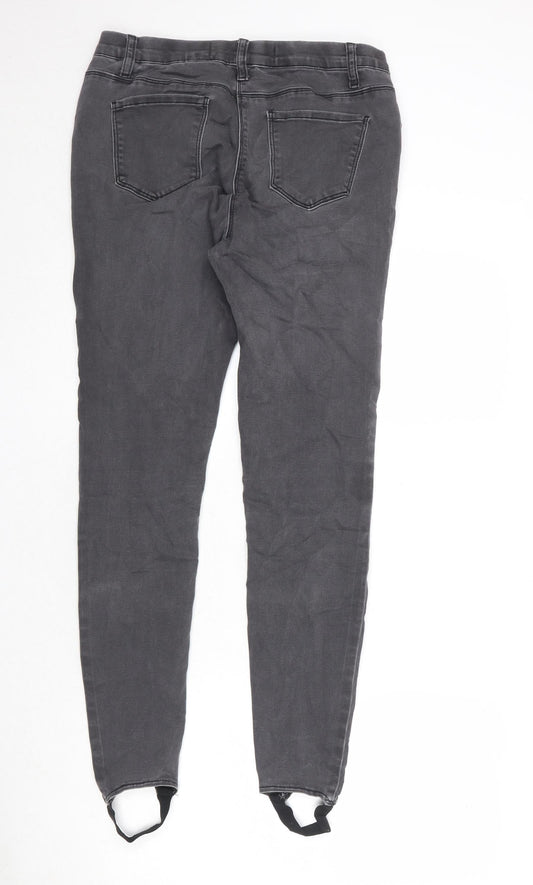 NEXT Womens Grey Cotton Jegging Jeans Size 12 Regular