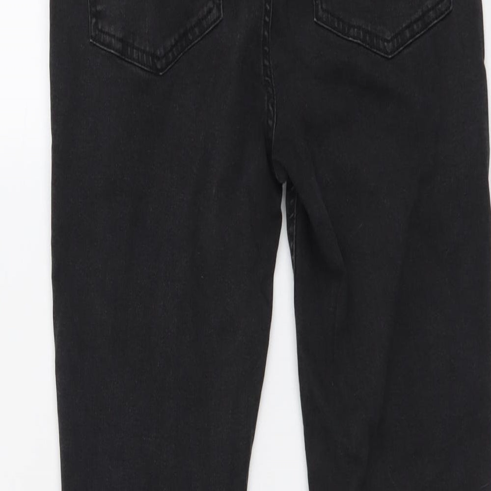 365 Denim Womens Grey Cotton Skinny Jeans Size 12 L25 in Regular Button