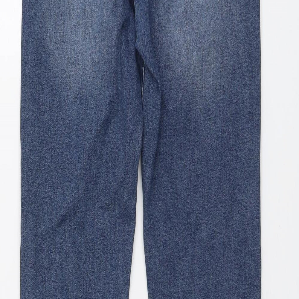 Saint Tropez Womens Blue Cotton Skinny Jeans Size XS L30 in Regular Button