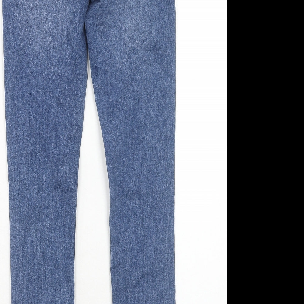 Womens UK Size 6 Marks and Spencer Regular Fit Skinny Blue Jeans