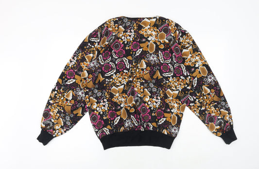 Womens UK Size 16 Canada Multicoloured Basic Button-Up