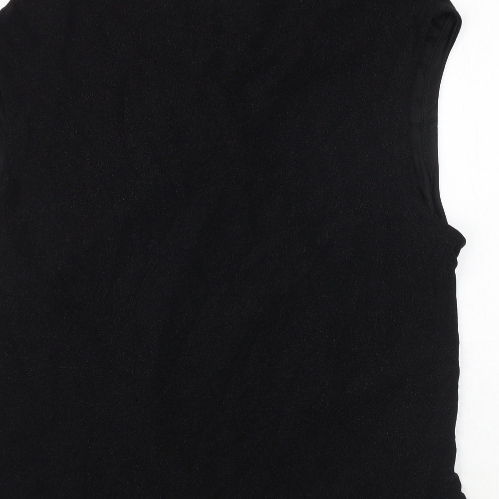 Womens UK Size 24 Marks and Spencer Black Basic Tank