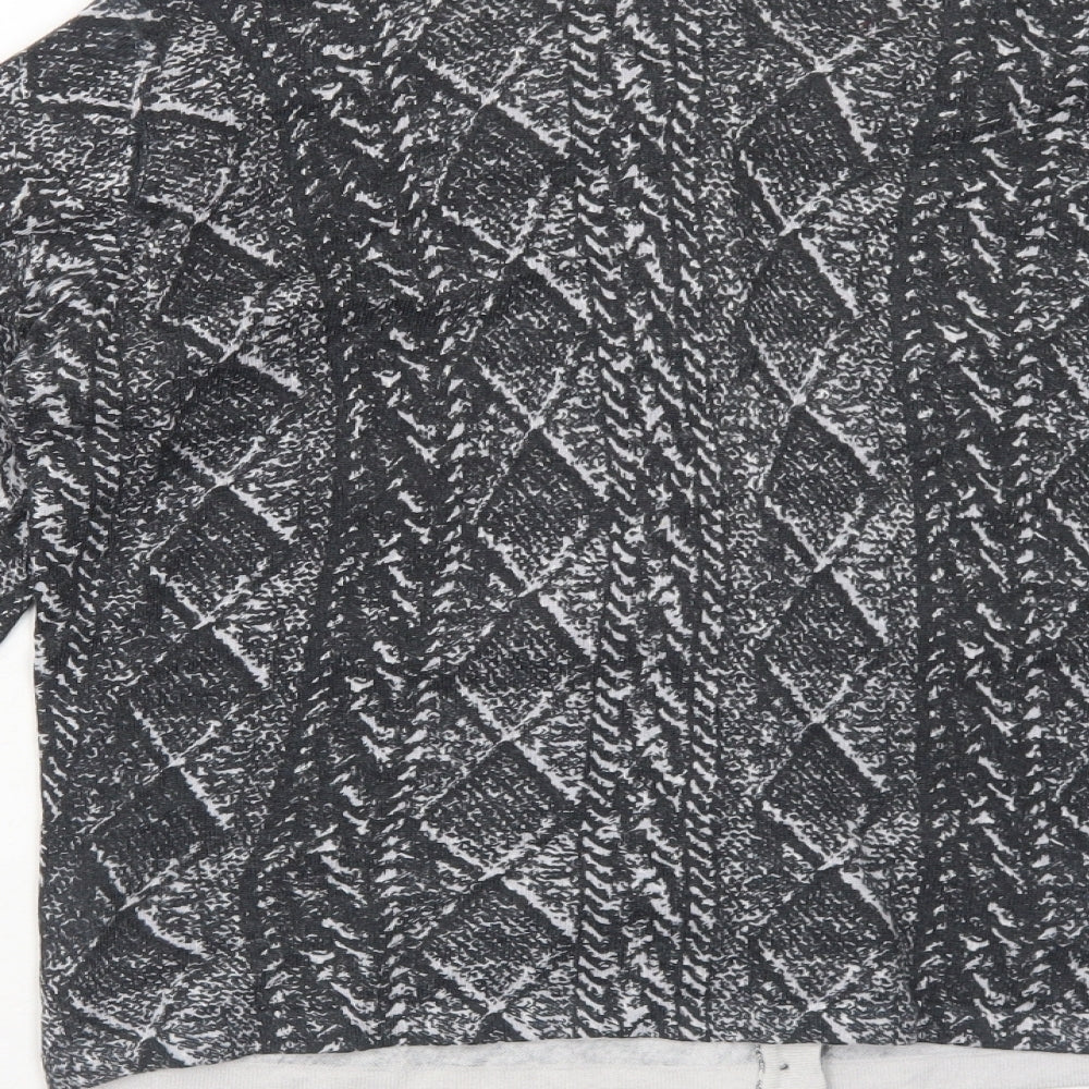 Womens UK Size 14 NEXT Grey Cardigan Jumper