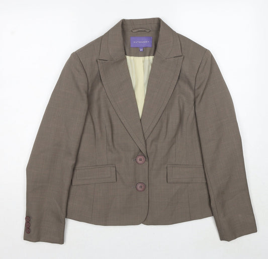 Womens UK Size 14 Autonomy Petites Grey Suit Jacket