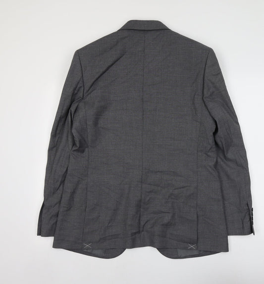 Mens UK Size XL Marks and Spencer Regular Grey Suit Jacket
