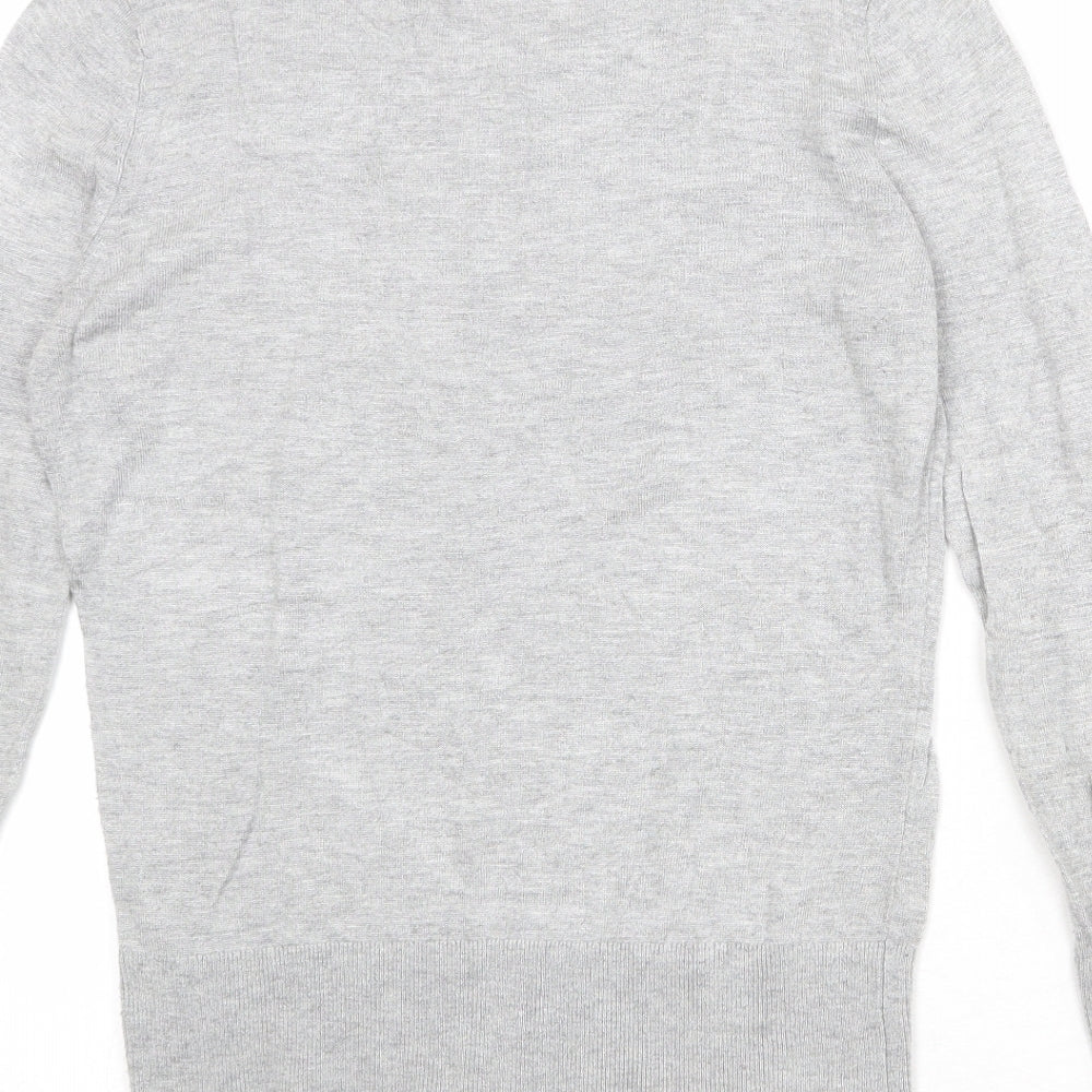 Womens UK Size M H&M Grey Pullover Jumper