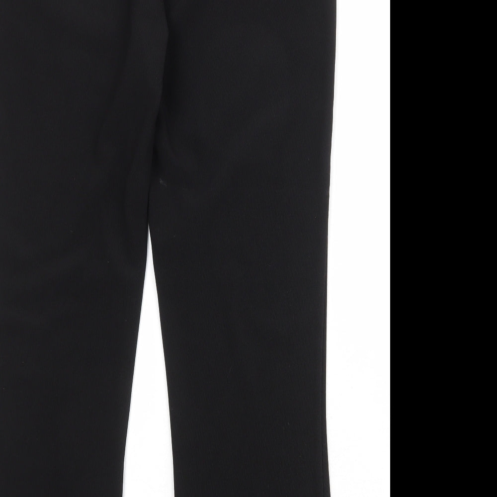 Womens UK Size 14 Sarah Hamilton Regular Fit Black Trousers