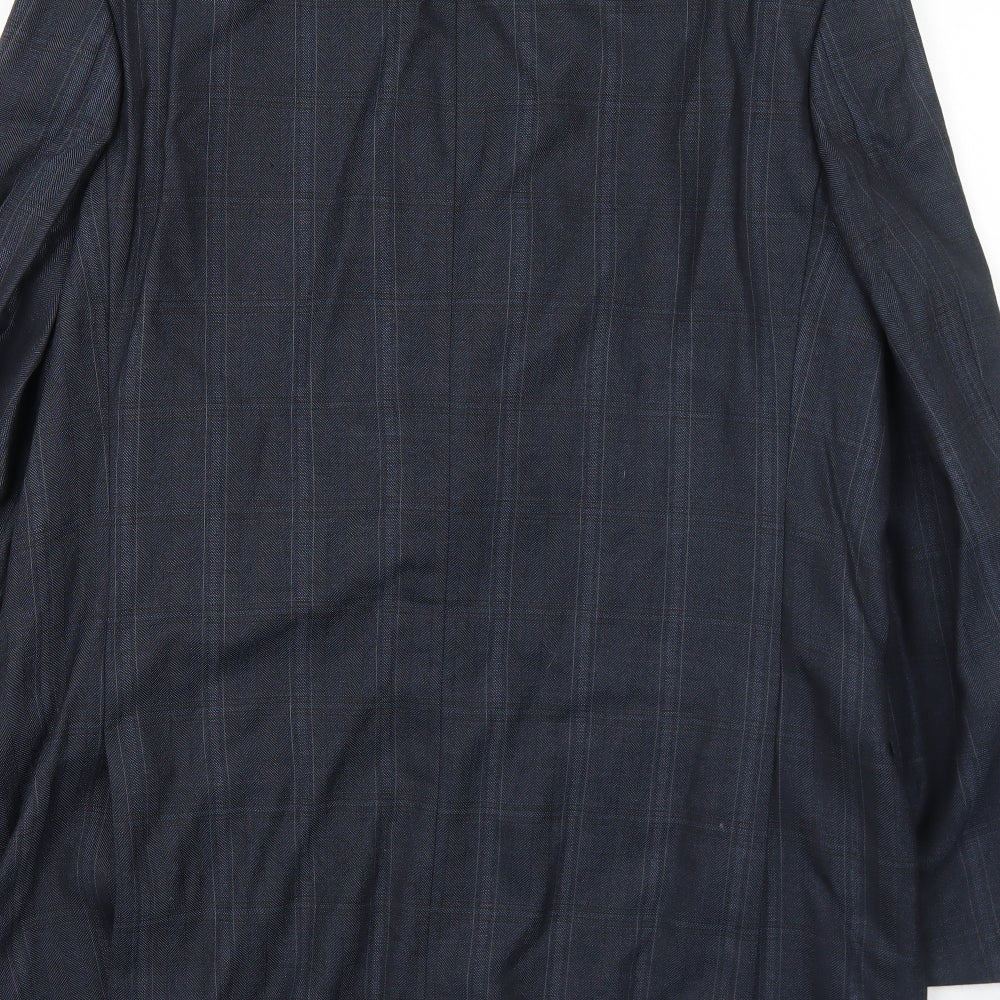 Mens UK Size 40 BARUTTI Regular Blue Suit Jacket