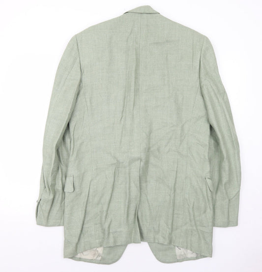 Mens UK Size 40 Ventura Regular Green Suit Jacket