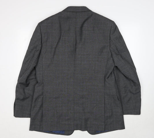 Mens UK Size 42 Marks and Spencer Regular Grey Suit Jacket