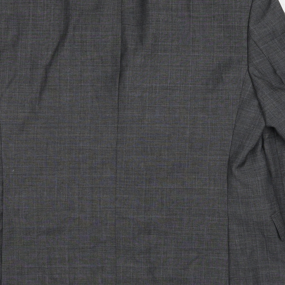 Mens UK Size 42 Marks and Spencer Regular Grey Suit Jacket