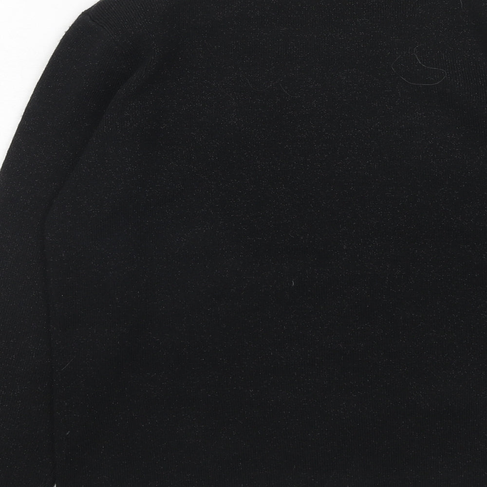Womens UK Size 10 Marks and Spencer Black Pullover Jumper