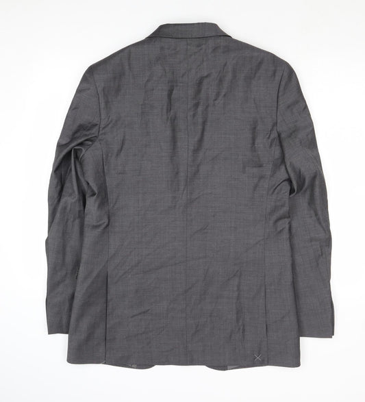 Mens UK Size 40 Autograph Regular Grey Suit Jacket