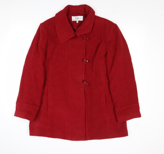 Womens UK Size 14 EWM Red Jacket