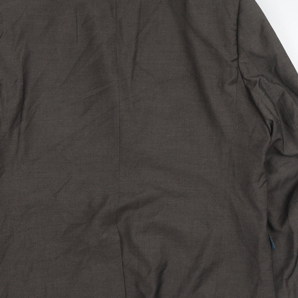 Mens UK Size L NEXT Regular Brown Suit Jacket