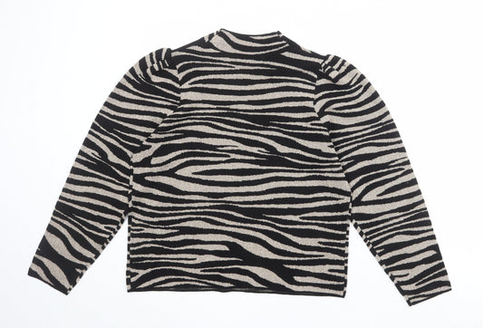 Womens UK Size M NEXT Black Pullover Jumper