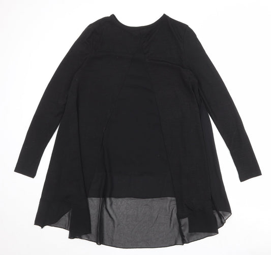 Womens UK Size S New Look Black Pullover Jumper