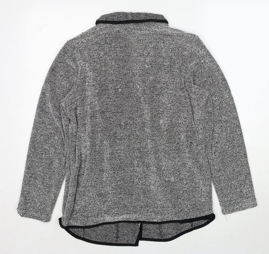 Womens UK Size 14 Bonmarché Grey Cardigan Jumper