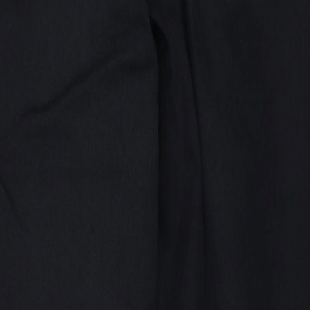 Topshop Womens Black Cotton Skinny Jeans Size 26 in L32 in Regular Zip