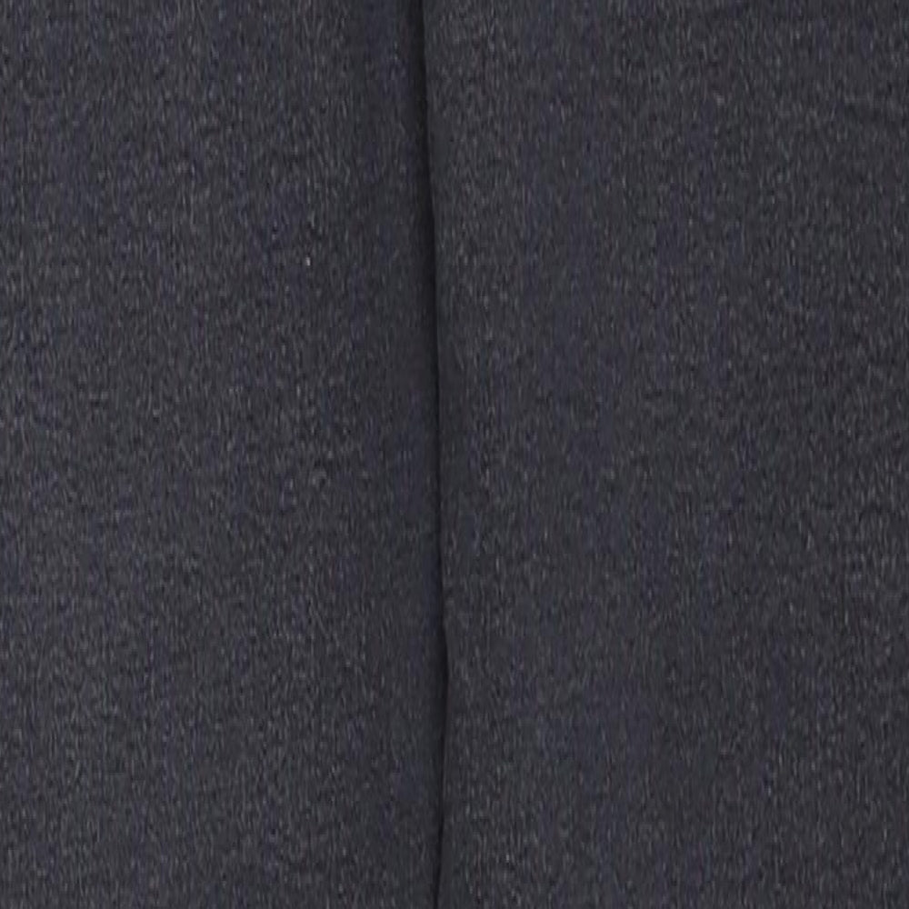 Topshop Womens Grey Cotton Jegging Jeans Size 25 in L30 in Regular Zip