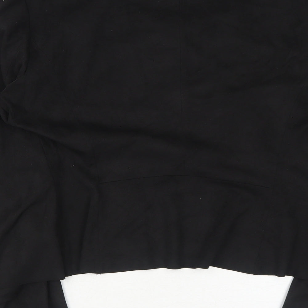 Womens UK Size M Zara Black Jacket