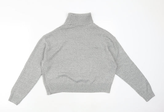 Womens UK Size XS H&M Grey Pullover Jumper