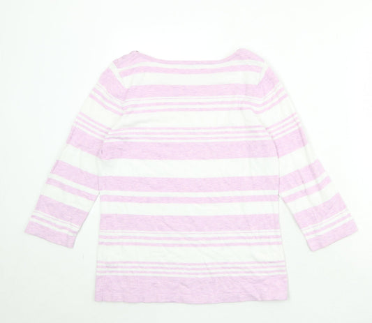 Womens UK Size 14 Berkertex Purple Pullover Jumper
