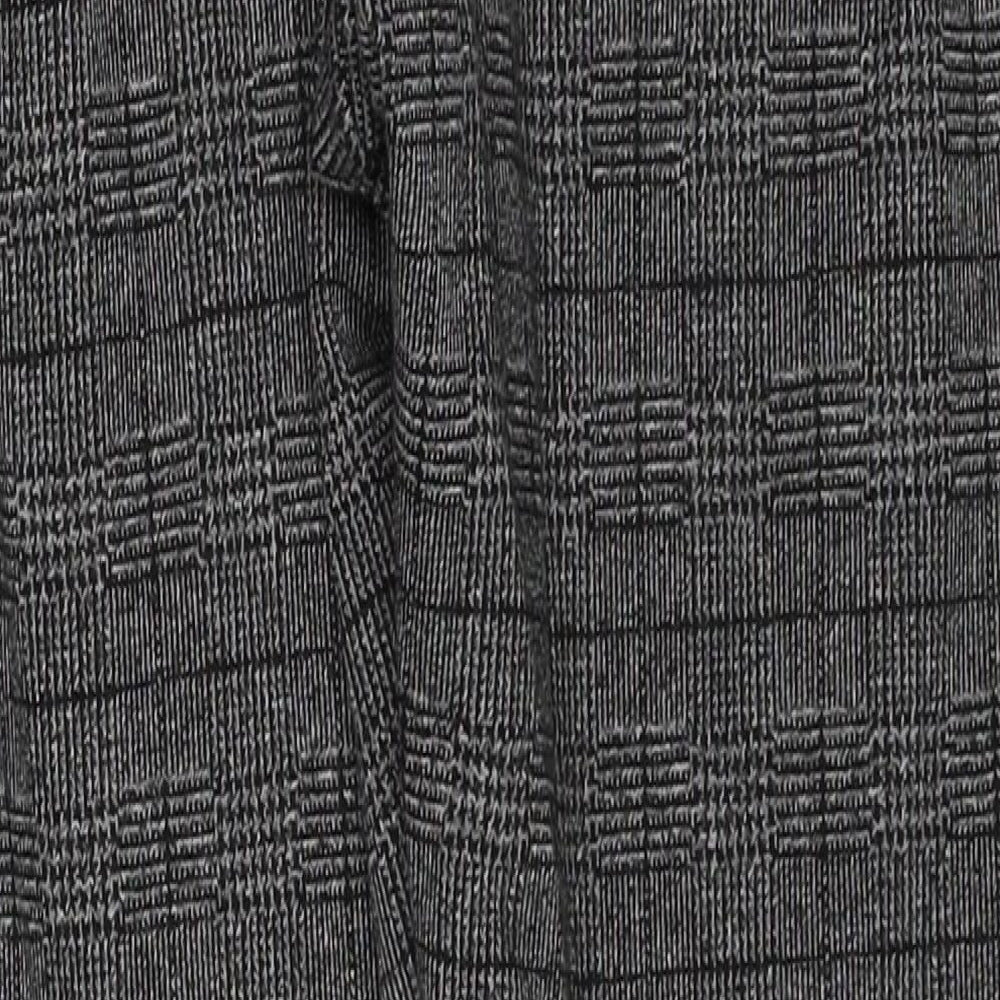 Womens UK Size 8 Marks and Spencer Regular Fit Grey Trousers