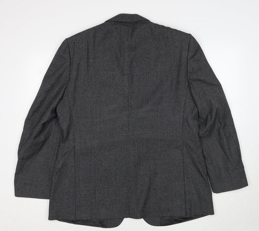 Mens UK Size 38 Burton Regular Grey Suit Jacket