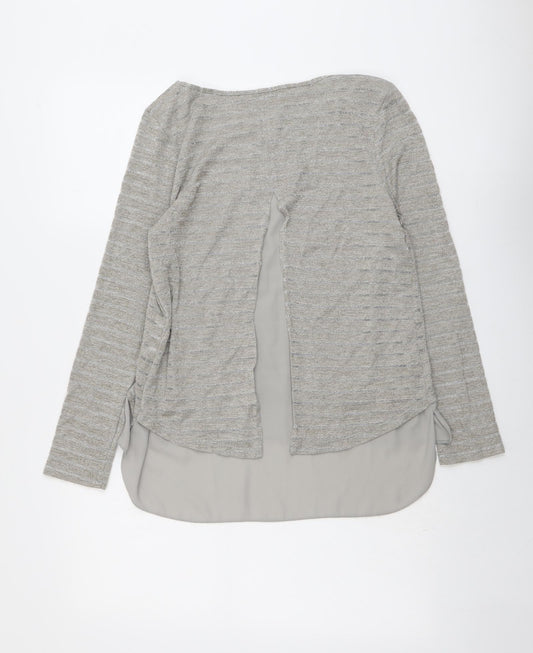 Womens UK Size M Oasis Beige Pullover Jumper