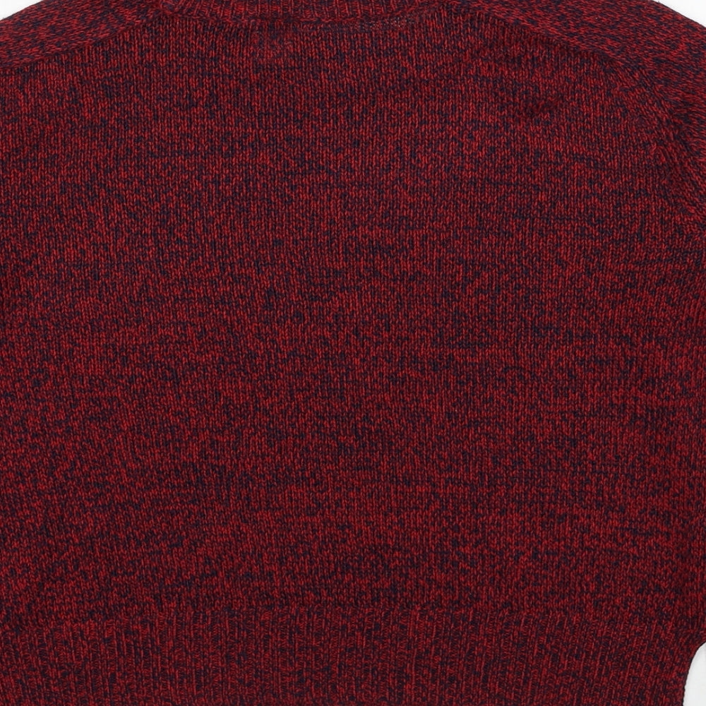 Womens UK Size XS Divided by H&M Red Pullover Jumper