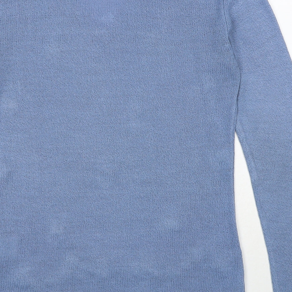 Womens UK Size S Bonmarché Blue Pullover Jumper