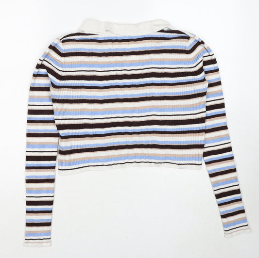 Womens UK Size 12 Miss Selfridge Multicoloured Pullover Jumper