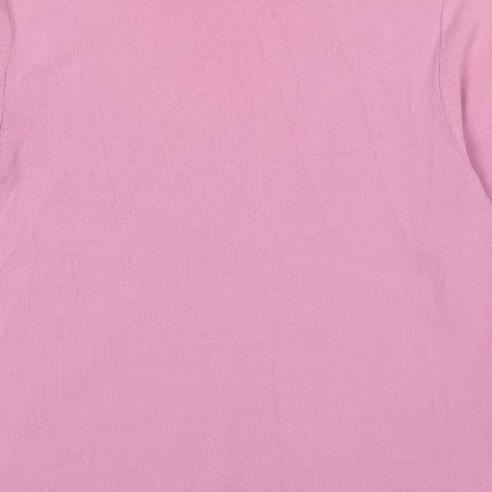 Womens UK Size S Casamia Pink Pullover Jumper