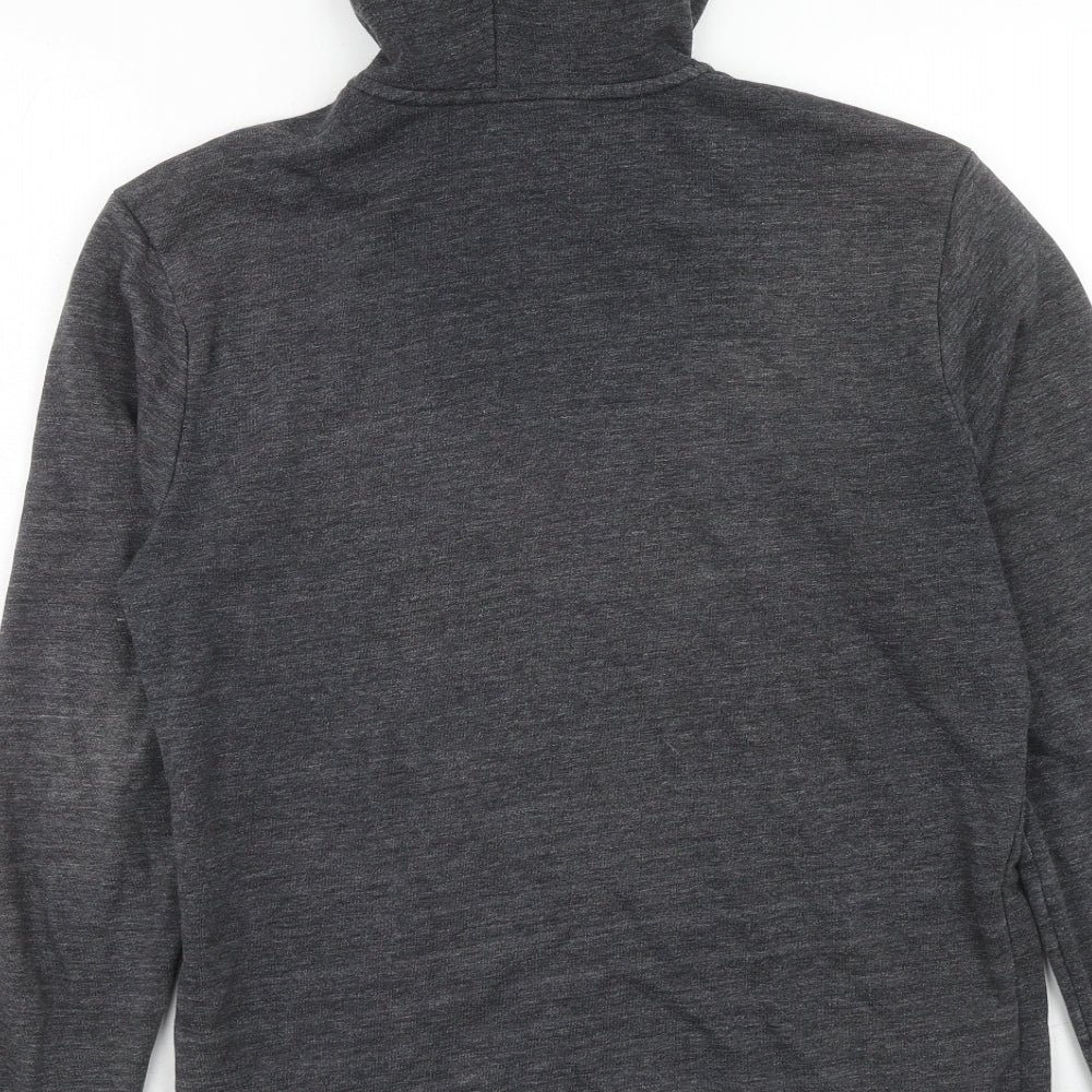 Mens UK Size XS H&M Grey Full Zip Sweatshirt