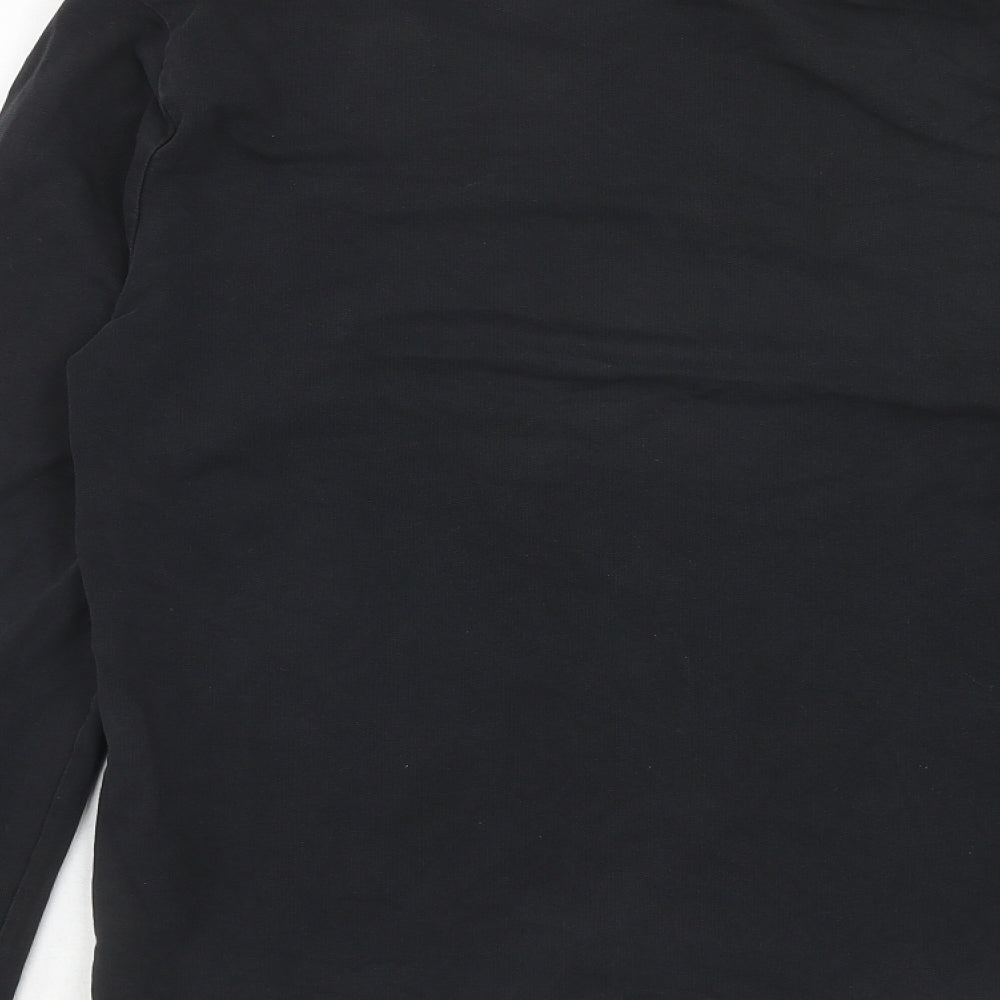 Womens UK Size M ASOS Black Pullover Sweatshirt