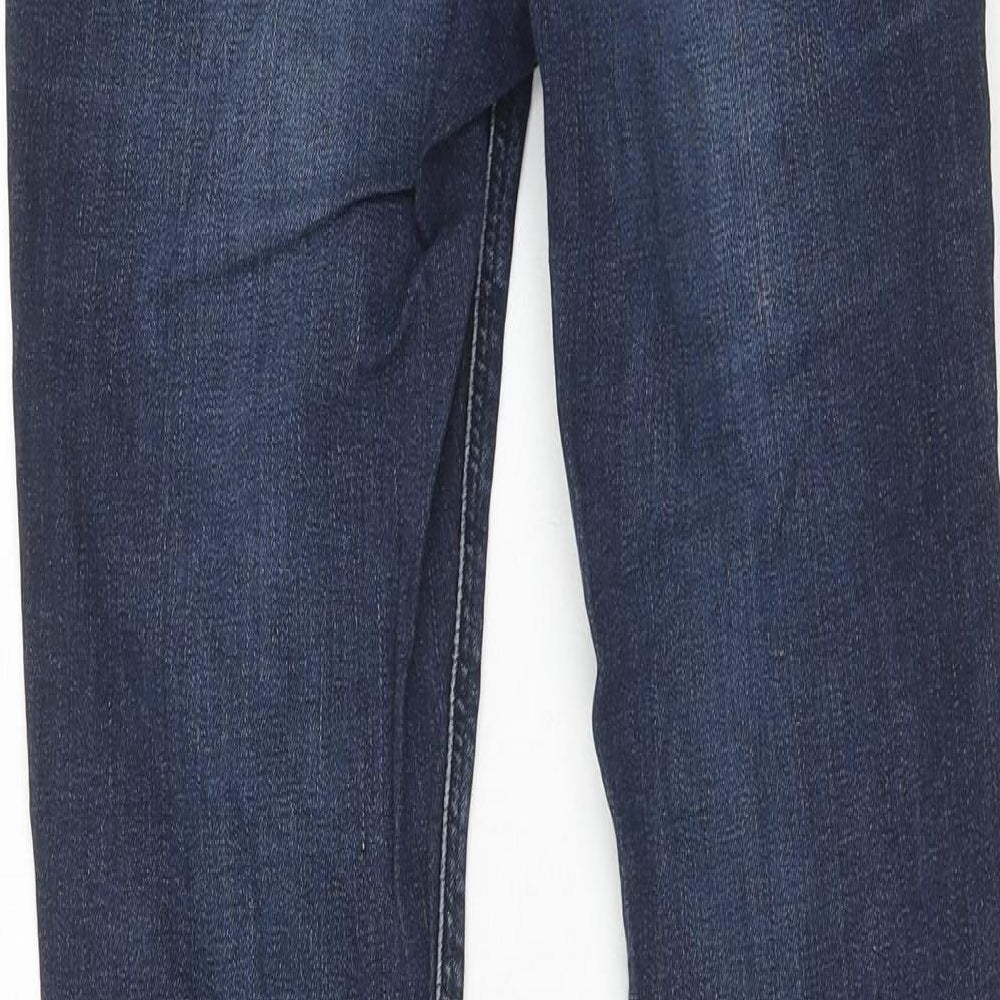 ASOS Womens Blue Cotton Skinny Jeans Size 26 in L30 in Regular Zip