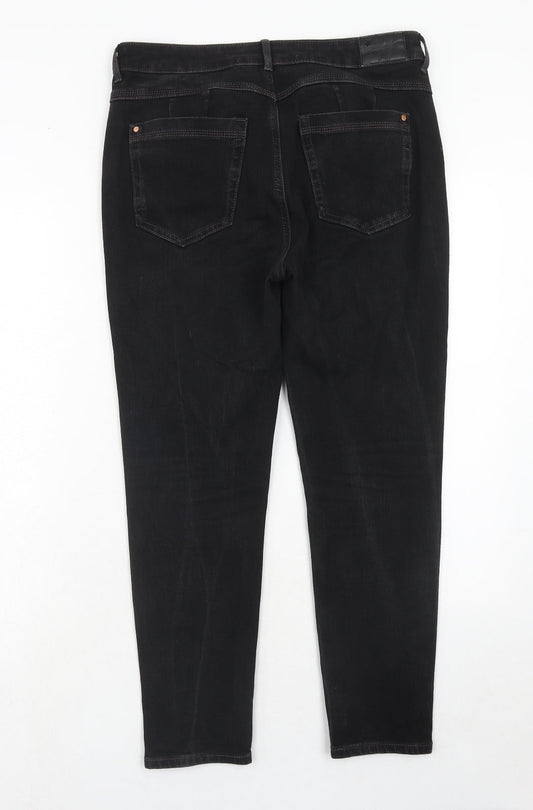 Womens UK Size 32 in Marks and Spencer Regular Fit Skinny Black Jeans