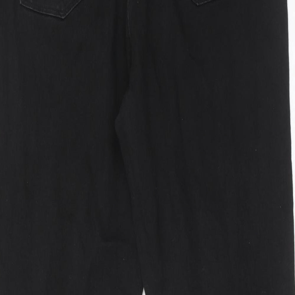 Dorothy Perkins Womens Black Cotton Skinny Jeans Size 10 Regular