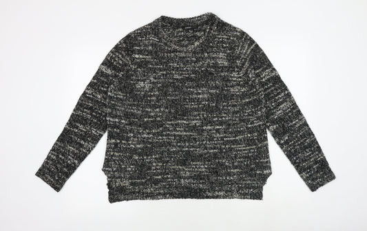 Womens UK Size XL Mango Grey Pullover Jumper