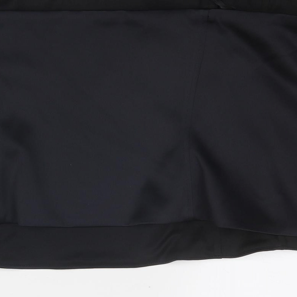 Womens UK Size 24 Marks and Spencer Black Cropped Tank