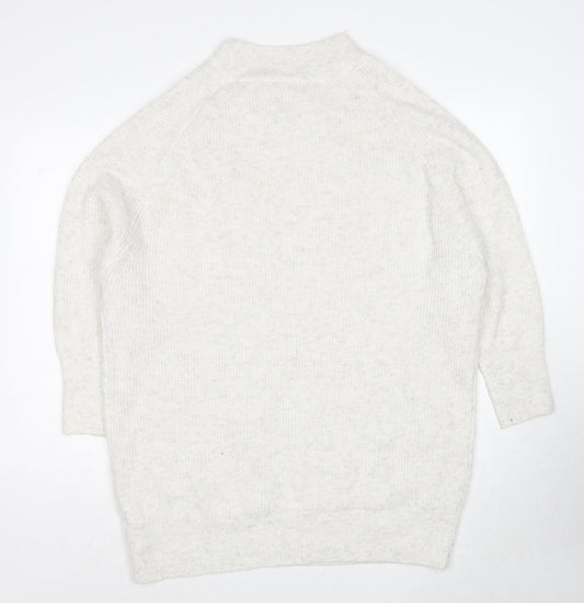 Womens UK Size S Topshop Ivory Pullover Jumper