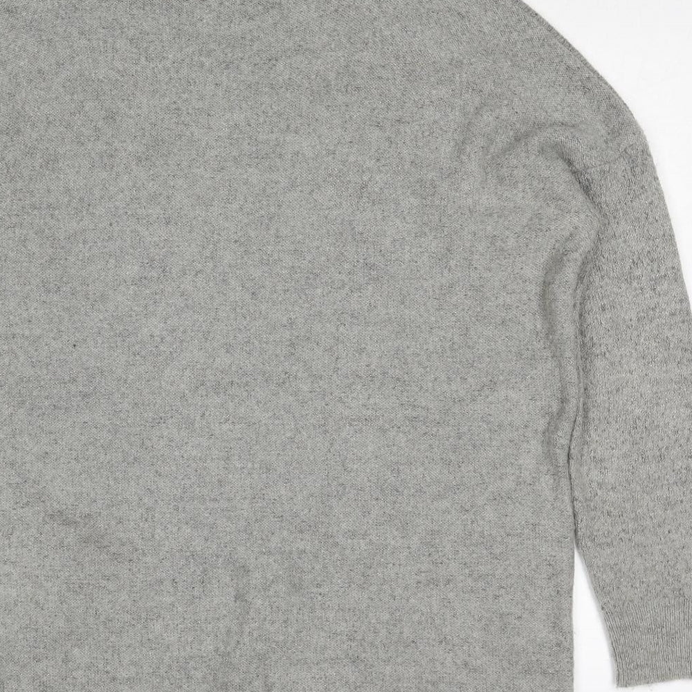 Womens UK Size M Wallis Grey Pullover Jumper
