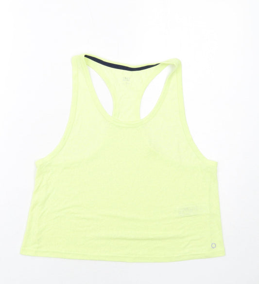 Womens UK Size 10 Marks and Spencer Yellow Tank
