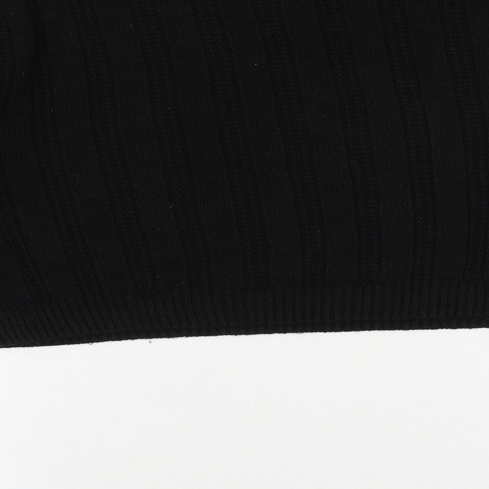 Womens UK Size S Topshop Black Pullover Jumper