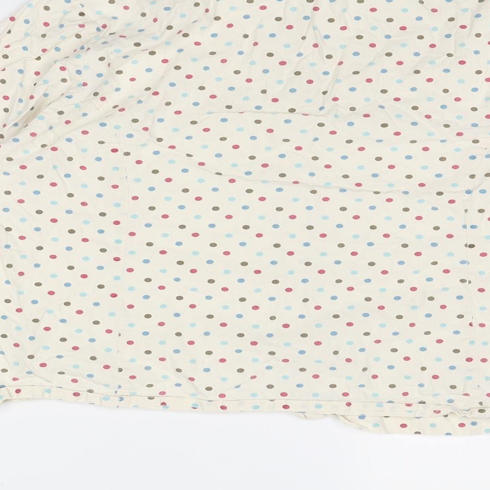 Womens UK Size 12 Tulchan Ivory Basic Button-Up