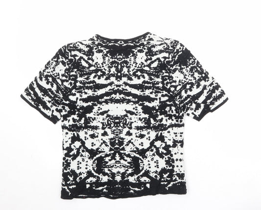 Womens UK Size 8 Topshop Black Pullover Jumper